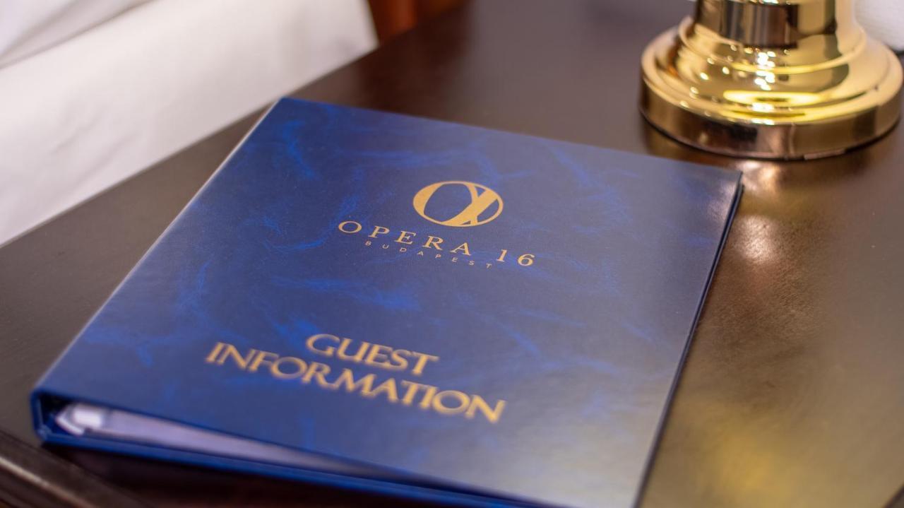 Opera16 Guestrooms بودابست المظهر الخارجي الصورة